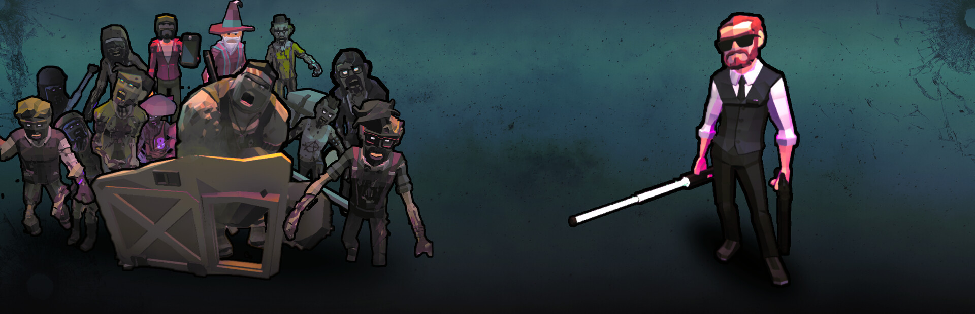 Horda zombie-influencerów naciera na ochroniarza Borisa